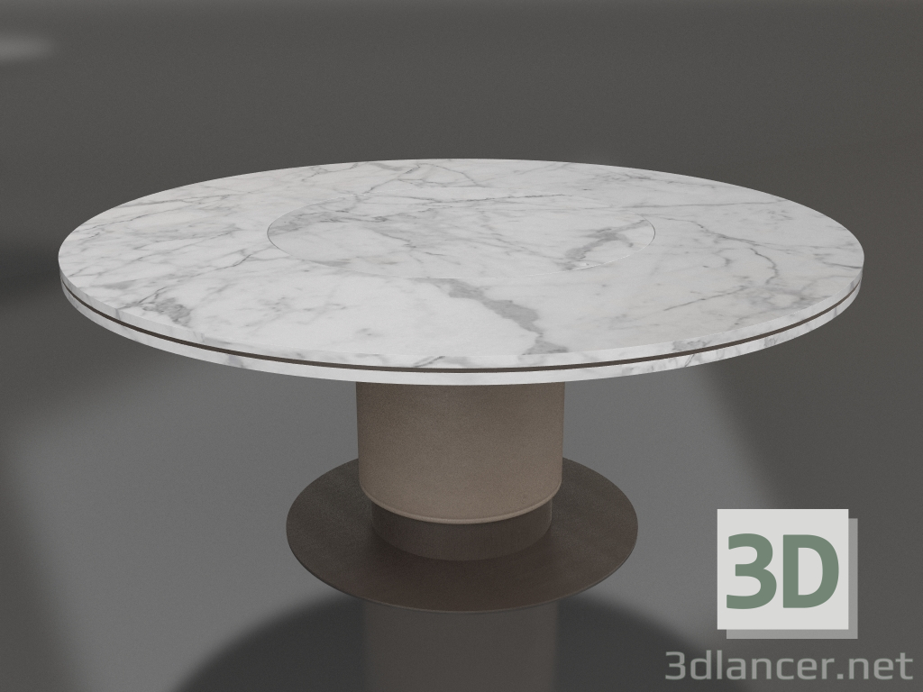 3d model Mesa de comedor redonda (ST718) - vista previa