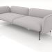 3D Modell 2,5-Sitzer-Sofa - Vorschau