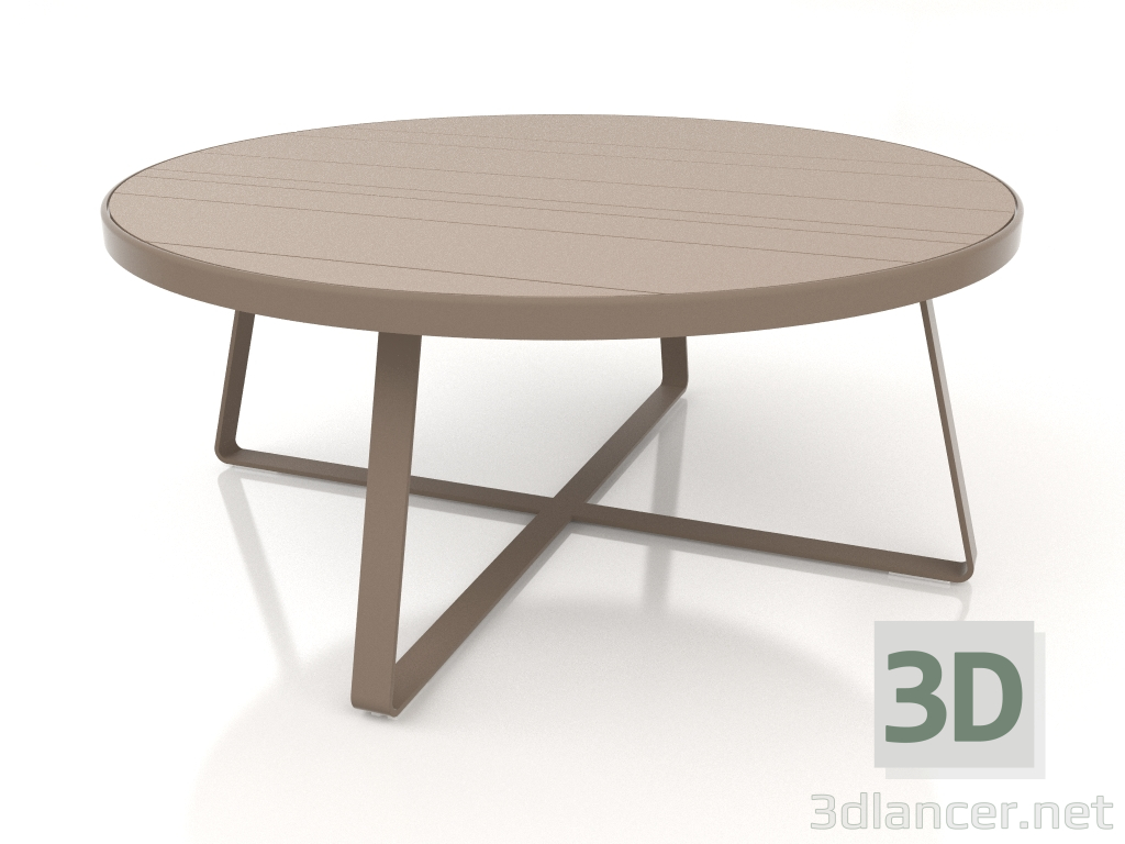 modèle 3D Table à manger ronde Ø175 (Bronze) - preview