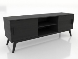 TV cabinet 1 1500 mm (black RAL 9005)