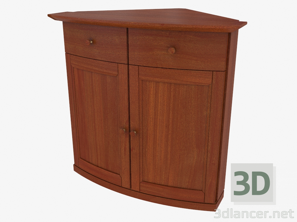 3D Modell Eckschrank (4817-80) - Vorschau