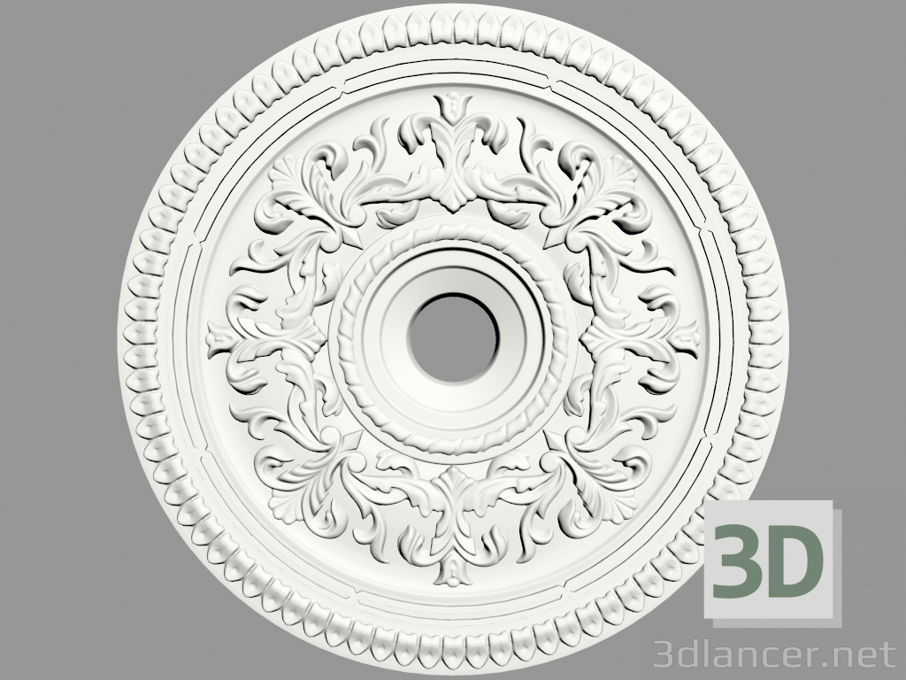 modèle 3D Sortie de plafond (P125) - preview