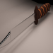 3d knife, weapon, knife, weapon model buy - render