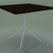 3d model Mesa cuadrada 5755 (H 74.5 - 80x80 cm, Wenge, V12) - vista previa