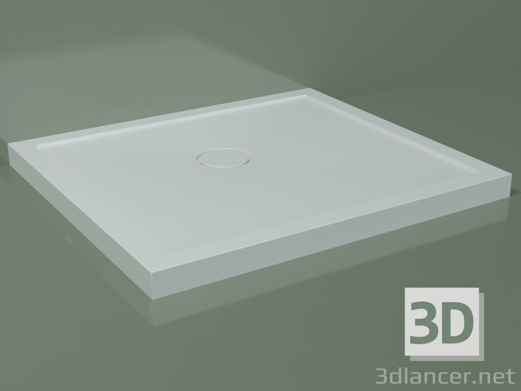 3d model Shower tray Medio (30UM0120, Glacier White C01, 90x80 cm) - preview