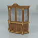 3d model 4-door display cabinet (art. 13102) - preview