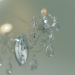 3d model Wall lamp Escada 10109-1 (chrome azure crystal) - preview