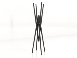 Coat stand (black oak)