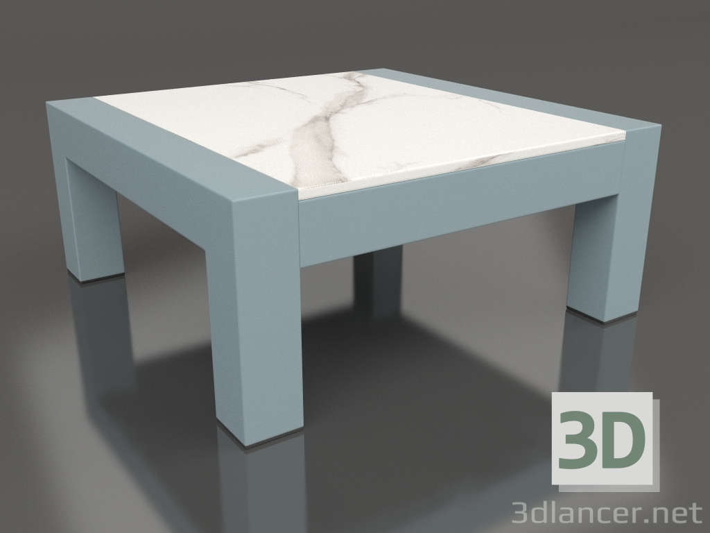 Modelo 3d Mesa lateral (azul cinza, DEKTON Aura) - preview