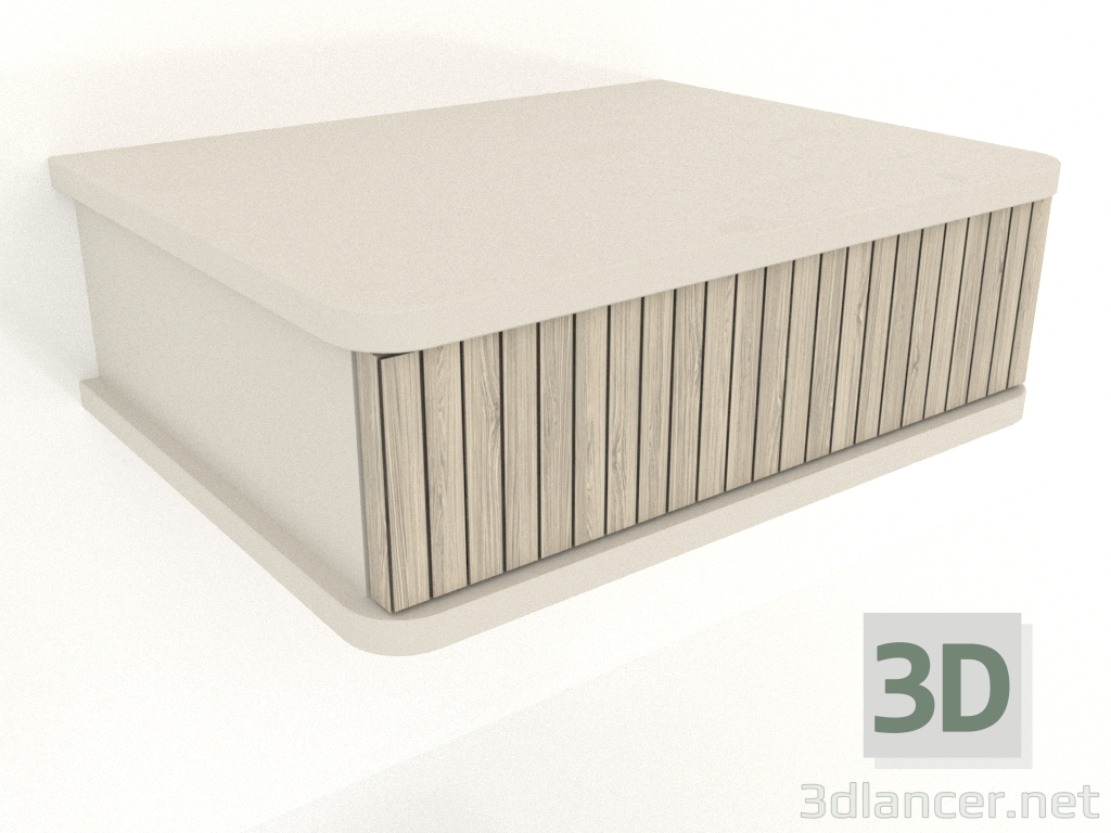 Modelo 3d Consola suspensa FLY 450 mm (carvalho clareado) - preview