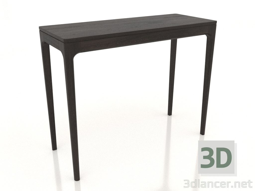 modello 3D Tavolo consolle FARGO 1000x400x800 mm (rovere wengé) - anteprima modello 3D Tavolo consolle FARGO 1000x400x800 mm (rovere wengé) - anteprima