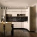 3d model Corner kitchen. Minimalism - preview