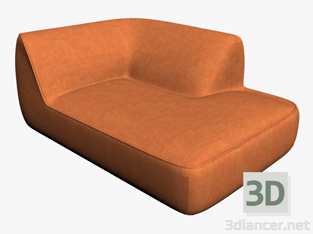 3d model Sofá modular así (ch dx) - vista previa