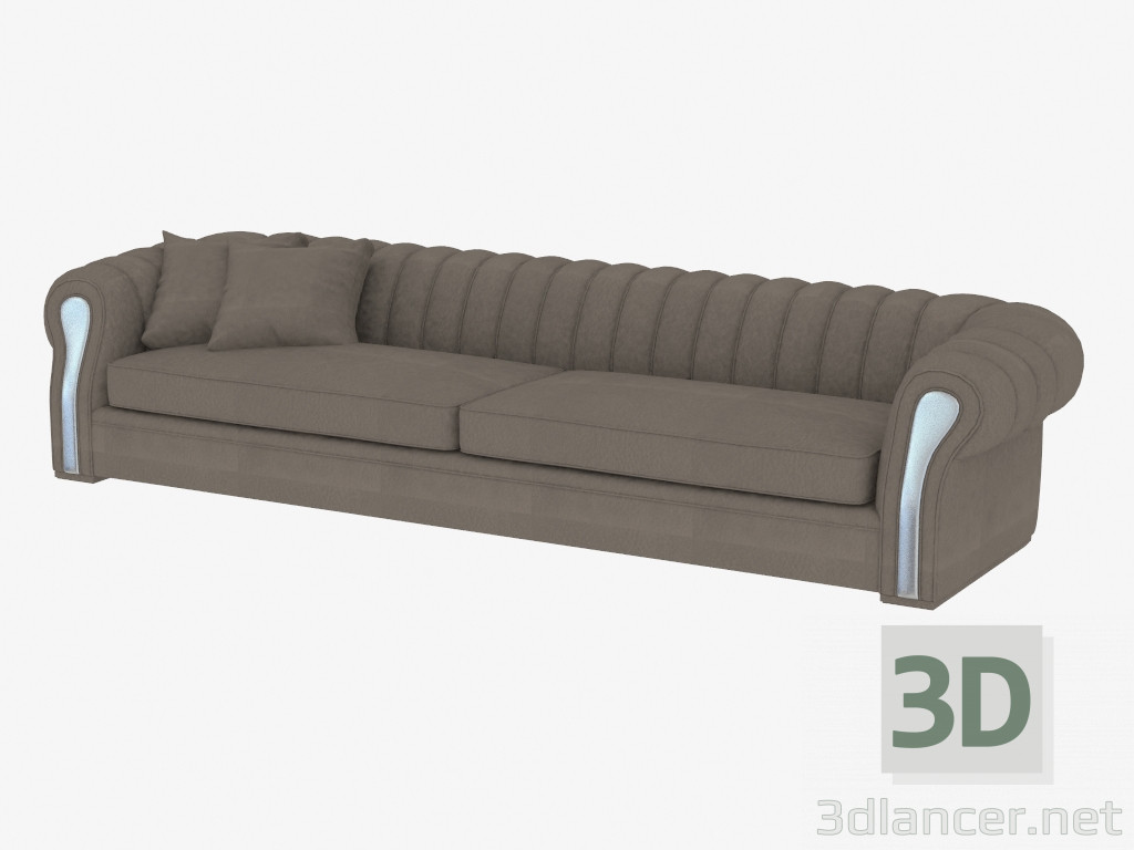 3D modeli Sofanın modern düz Karma (320х110х70) - önizleme