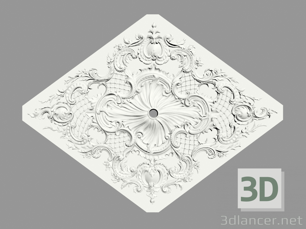 3D Modell Deckenauslass (P127) - Vorschau