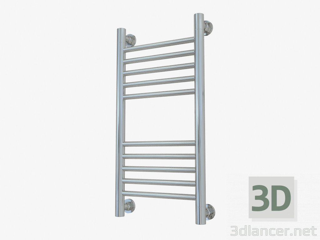 3d model Bohemia heated towel rail + straight (600x300) - preview