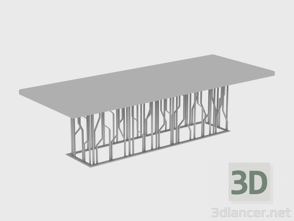 3d модель Стіл обідній GINZA TABLE (280x110xH74) – превью