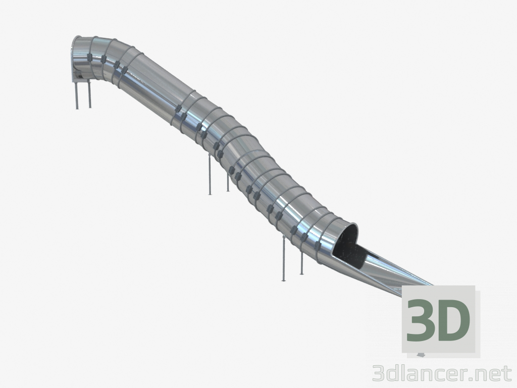 3d модель гірка – превью