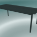 3d model Table Linear Steel (200 cm, Dark Green) - preview