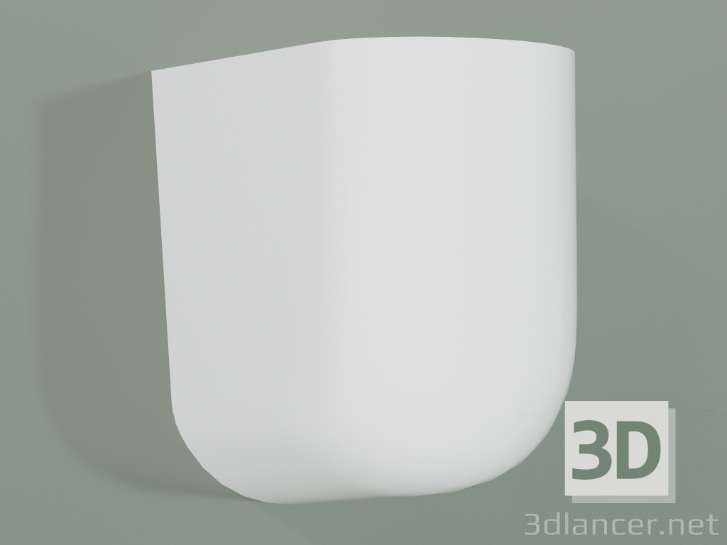 3d model Sink half pedestal 5295 (52959901) - preview