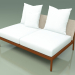 3d model Central sofa module 006 (Metal Rust, Batyline Sand) - preview