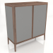 3d model Buffet 2 puertas Completo - vista previa