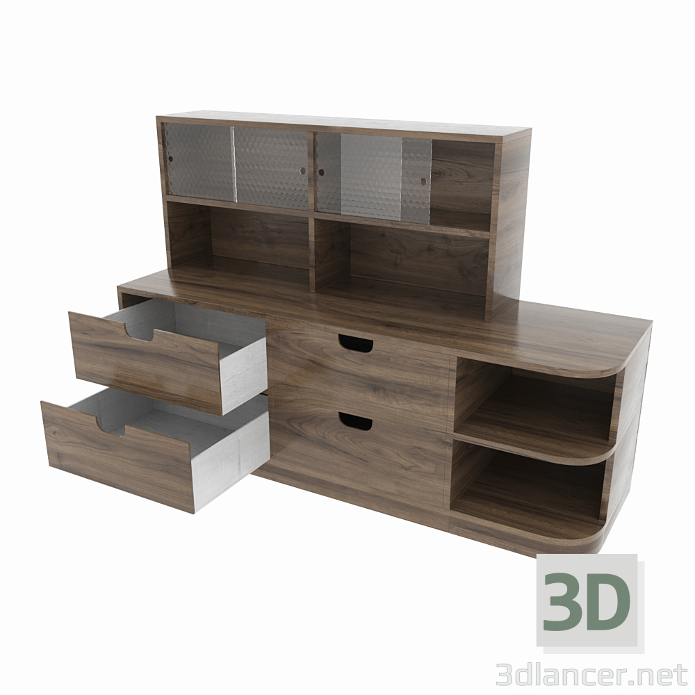 Kommode 3D-Modell kaufen - Rendern