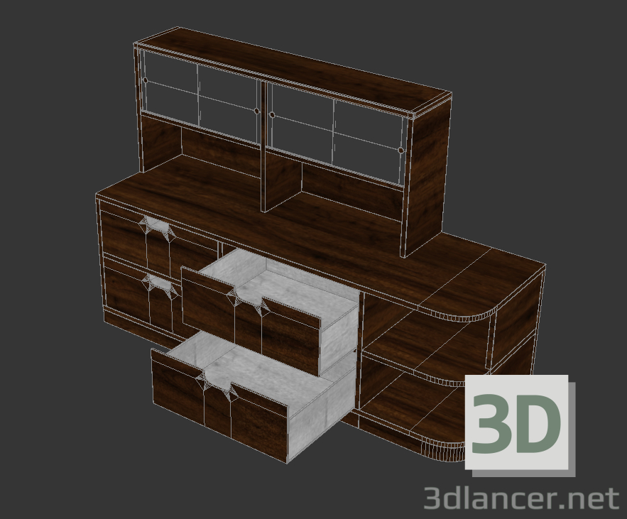 Kommode 3D-Modell kaufen - Rendern