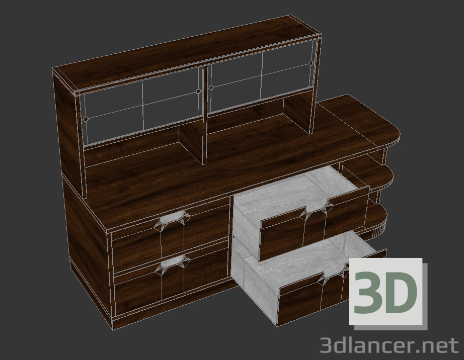 Kommode 3D-Modell kaufen - Rendern