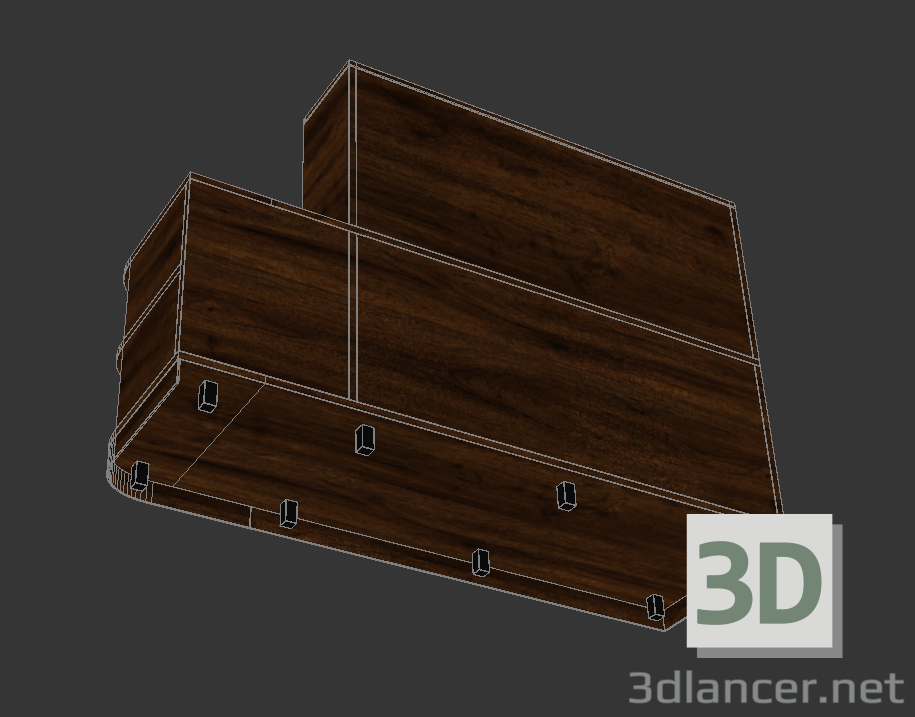 Kommode 3D-Modell kaufen - Rendern