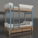 modello 3D Letto a castello TUNE J (UZTJA1) - anteprima