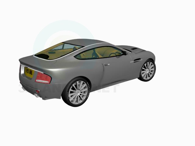 modèle 3D Aston Martin - preview