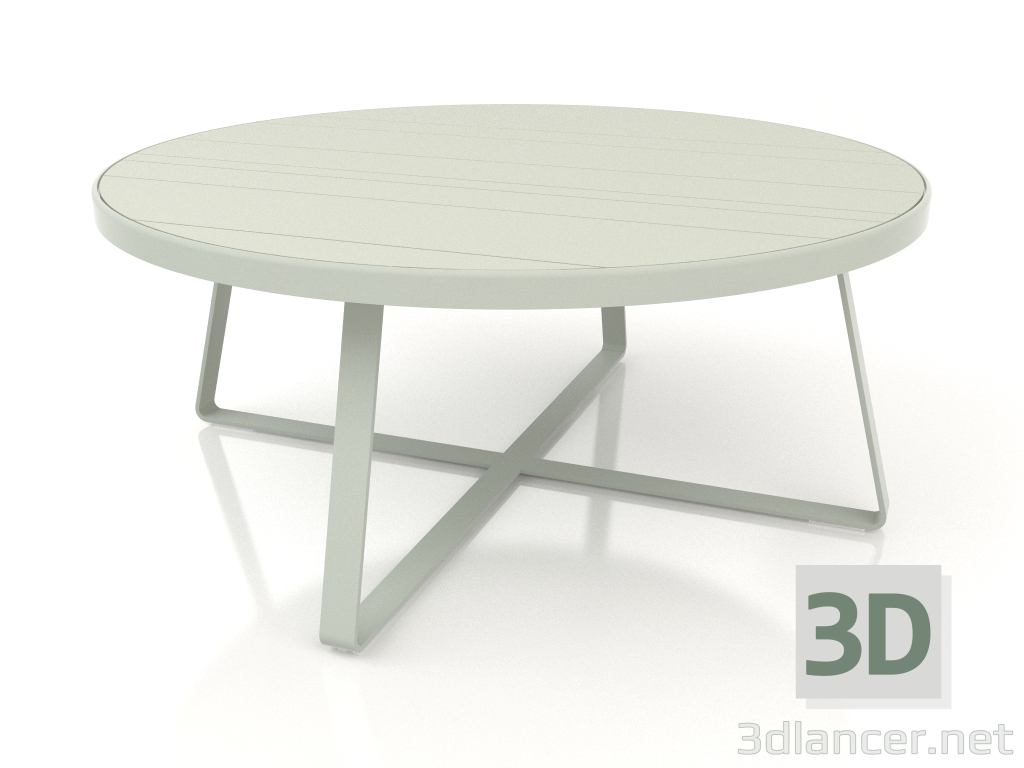 modèle 3D Table à manger ronde Ø175 (Gris ciment) - preview