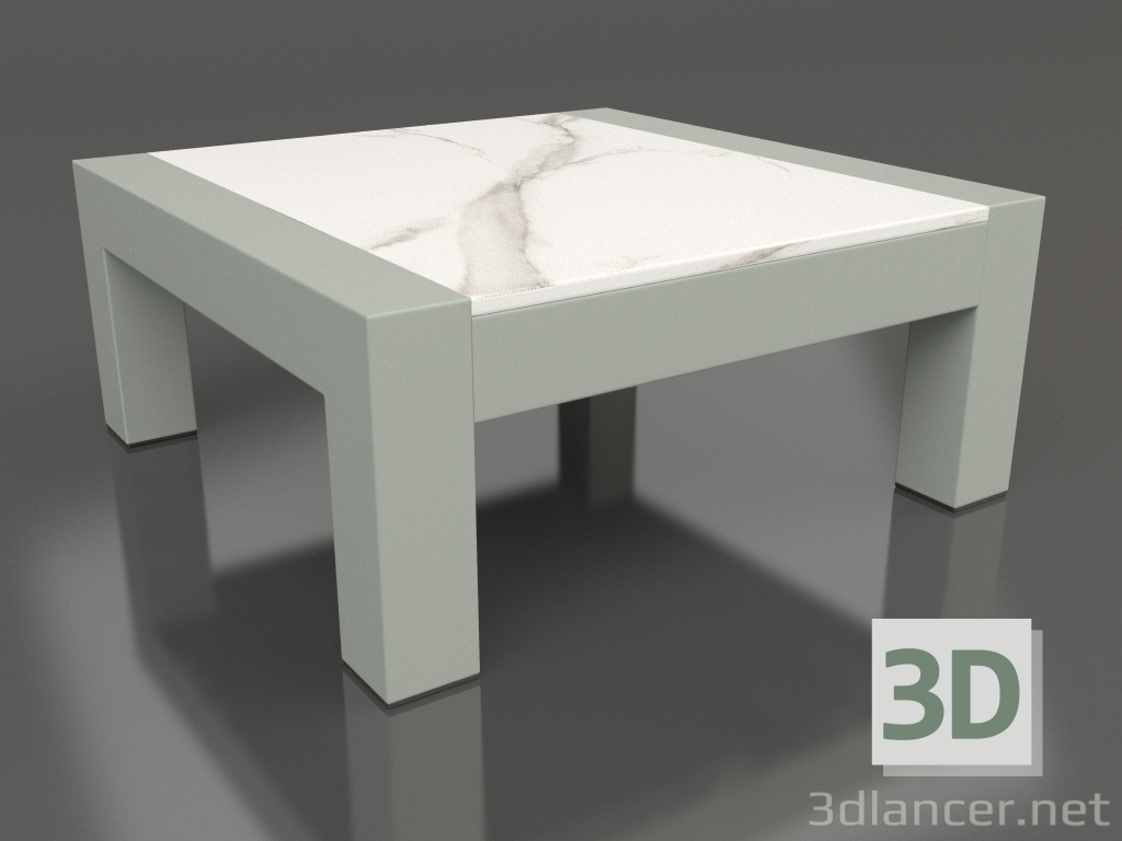 3d model Mesa auxiliar (Gris cemento, DEKTON Aura) - vista previa