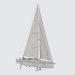 3d Sailing yacht RM1380 model buy - render