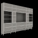 3d model Bookcase for living room - preview