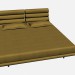 Modelo 3d Cama de casal PALACE - preview