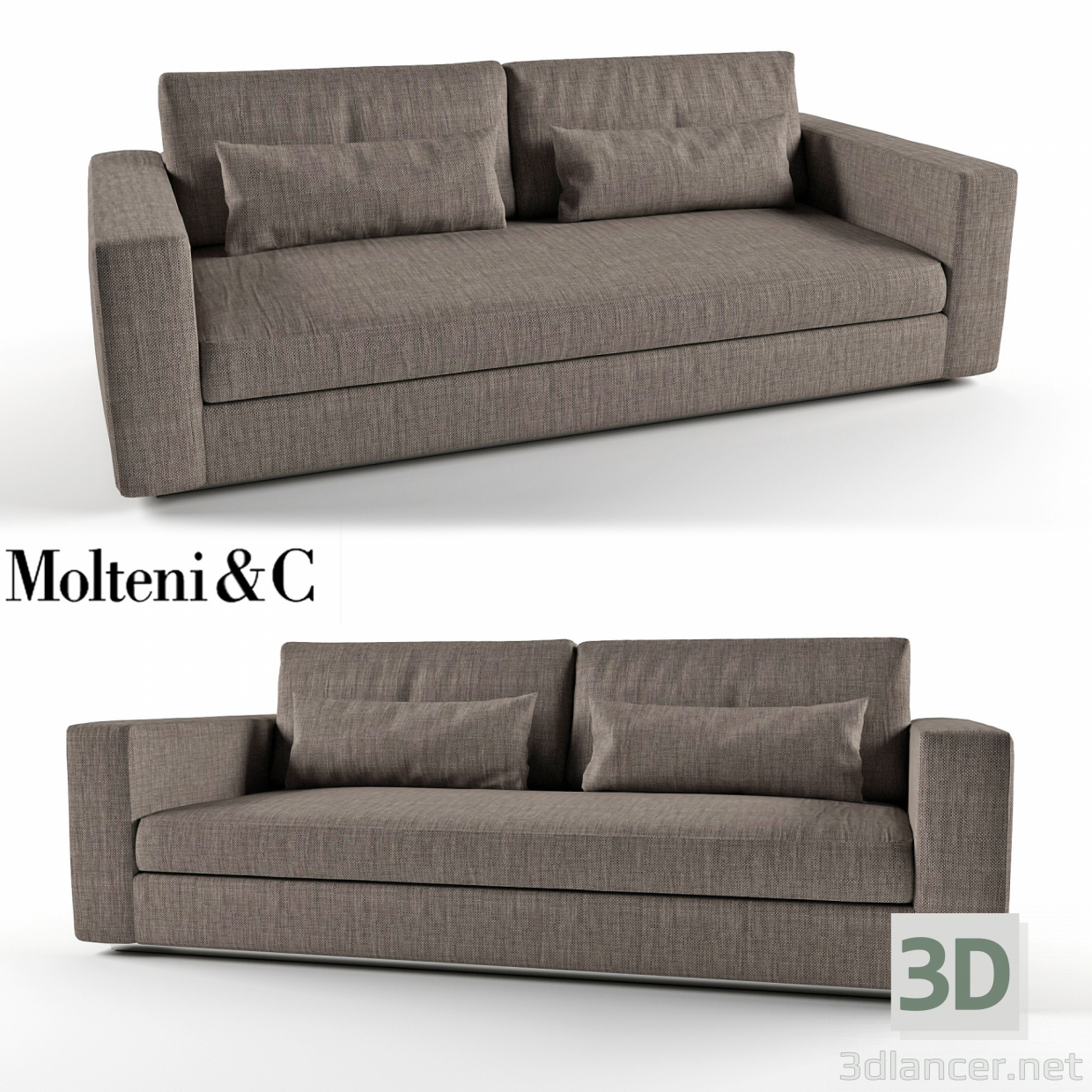 3d model Sofa - preview