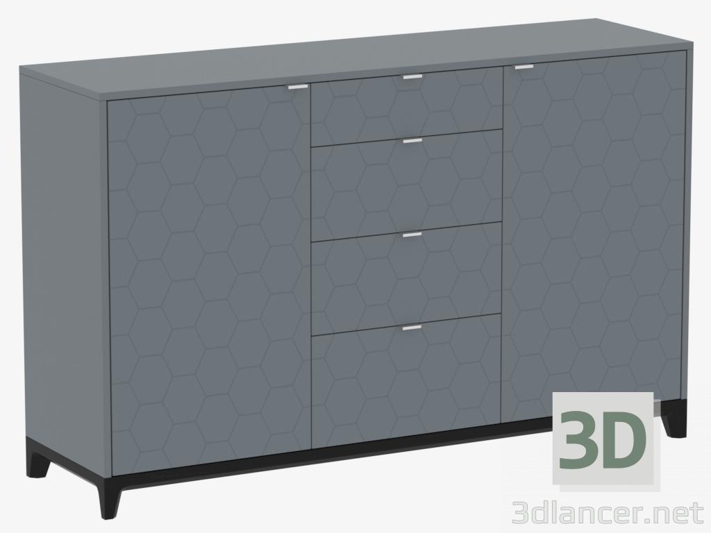 3d model Caja de cofre №4 (IDC016006519) - vista previa