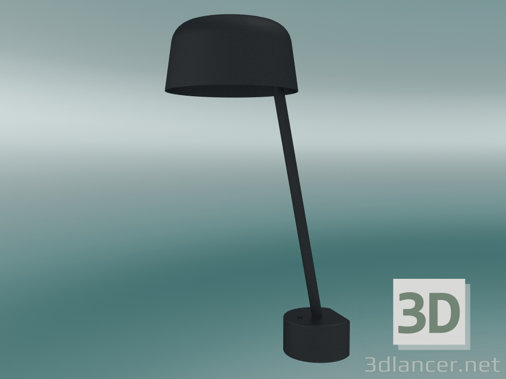 3d model Aplique Lean (Negro) - vista previa