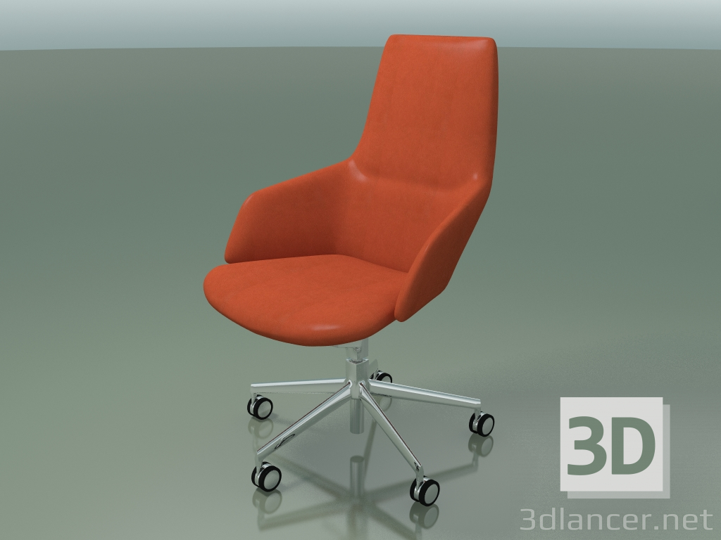 modèle 3D Chaise bureau sur 5 roulettes 1927 - preview