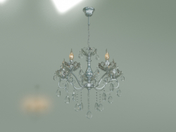 Pendant chandelier Escada 10109-5 (chrome-azure crystal)