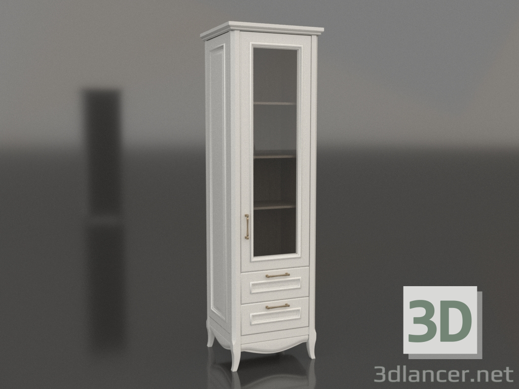 3d model Vitrina 1 puerta 1 (Estella) - vista previa