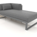 3D Modell Modulsofa, Teil 2 rechts (Anthrazit) - Vorschau