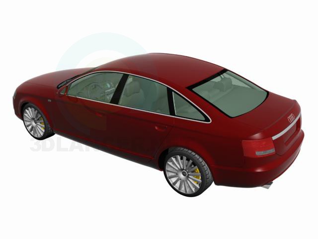 3d model AUDI A6 - vista previa