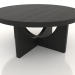 Modelo 3d Mesa de centro 900 mm (preto RAL 9005) - preview