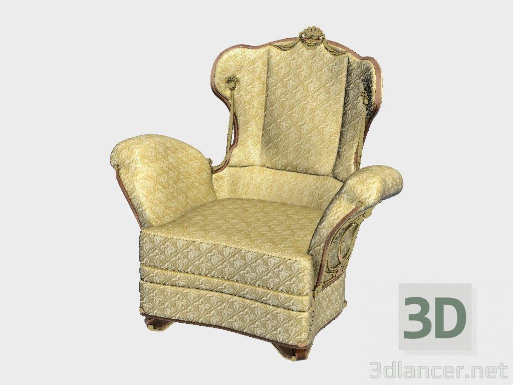 modèle 3D Fauteuil - preview