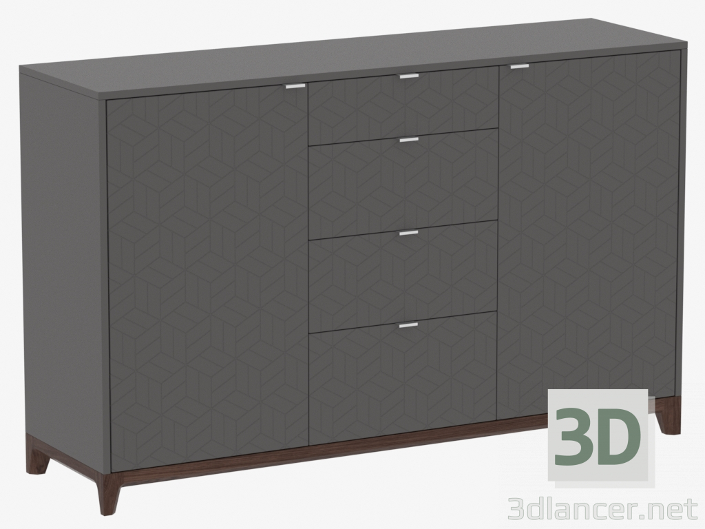 3d model Caja de cofre №4 (IDC0161051012) - vista previa