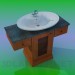 modello 3D Lavabo - anteprima
