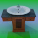 modello 3D Lavabo - anteprima
